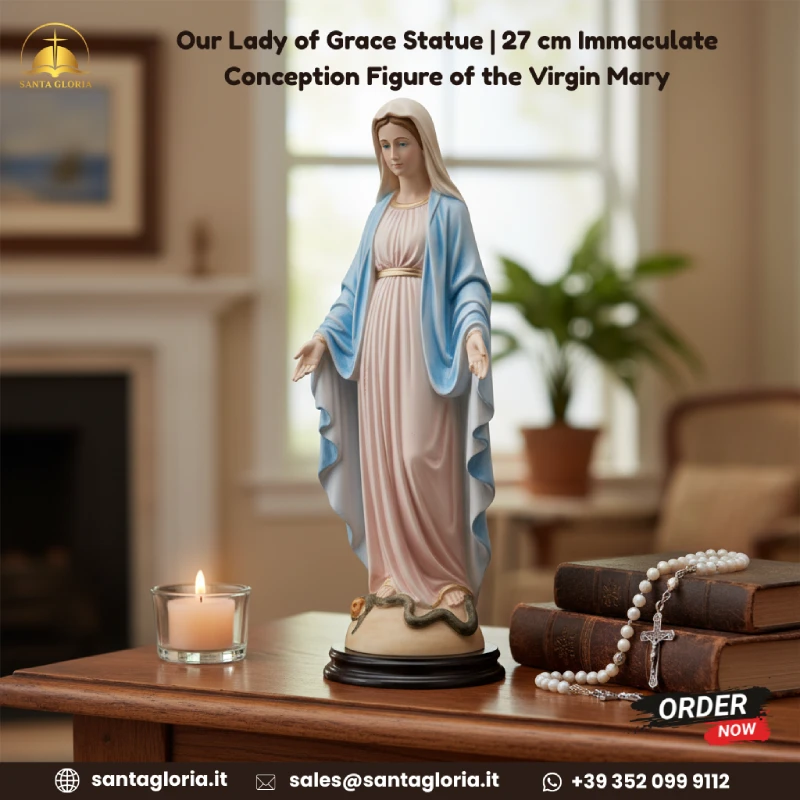 Blessed Mother Mary Figure for Altar