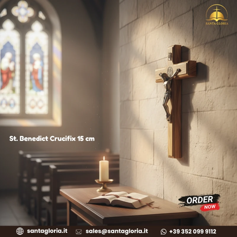 Crucifix with St. Benedict Medal