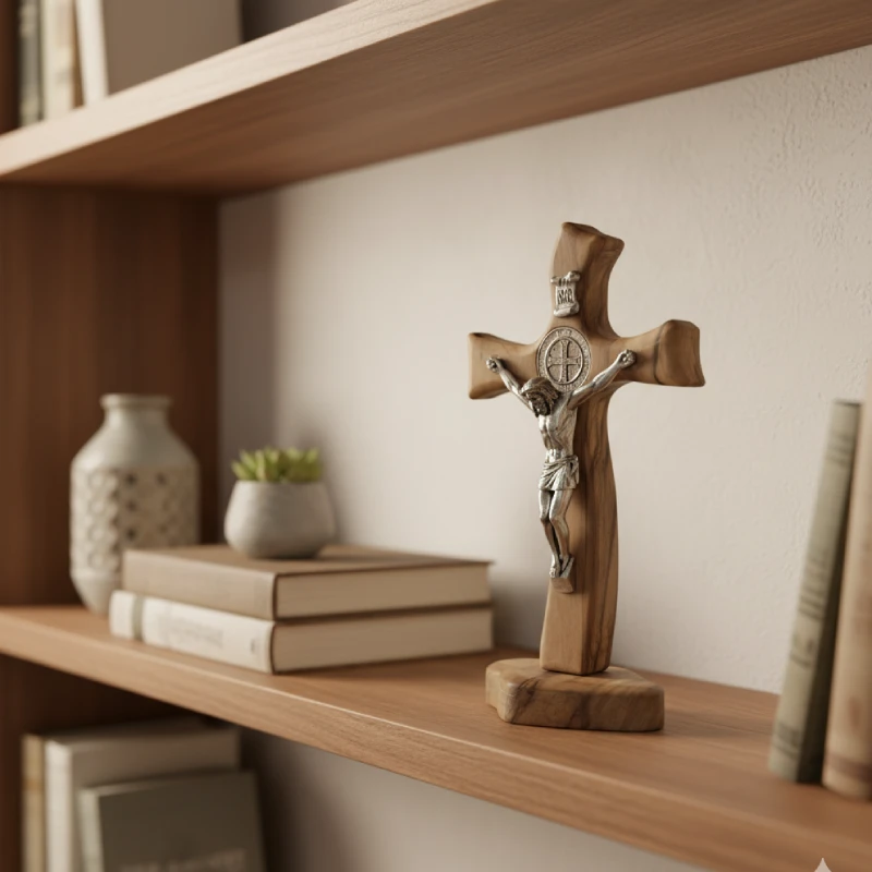 Olive Wood Crucifix