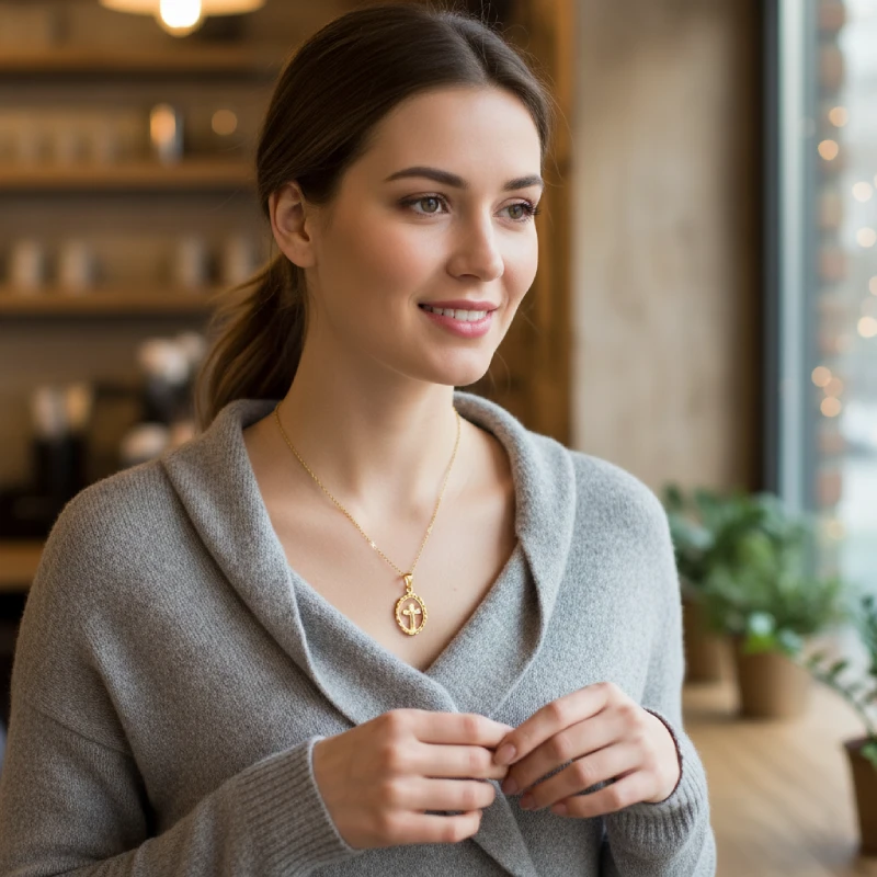 Dainty Religious Necklace