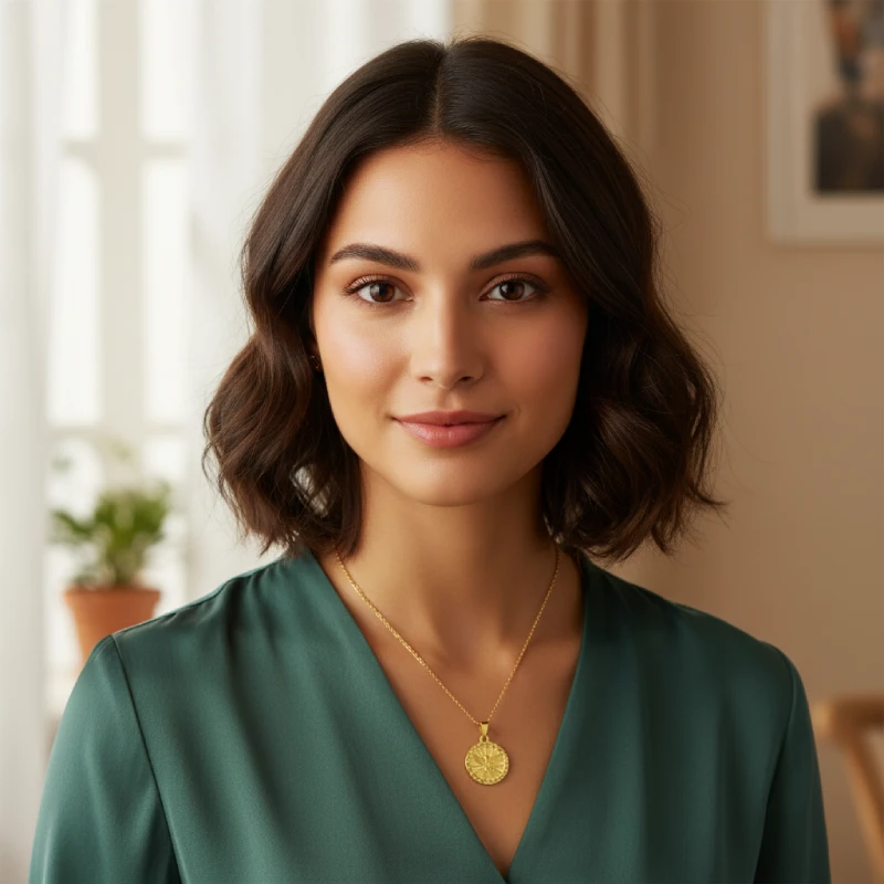 Gold Plated Dove Necklace