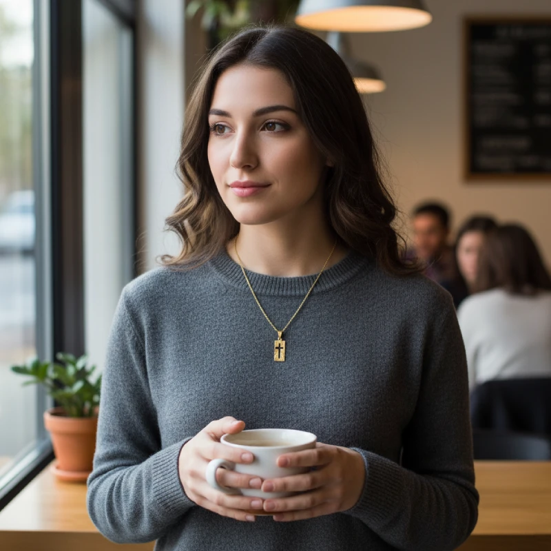 Minimalist Faith Necklace