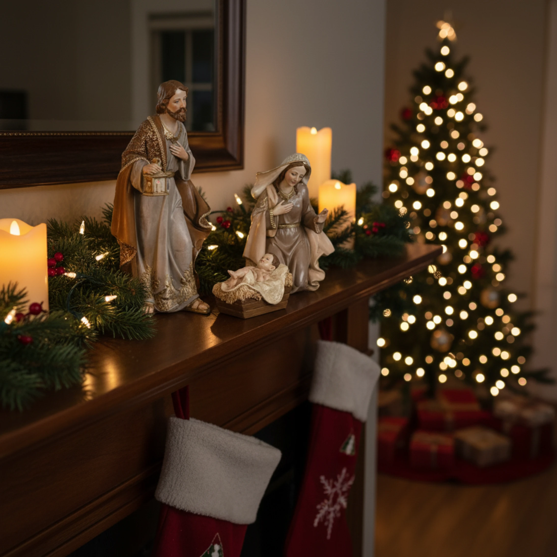 Presépio 3 Peças 21 cm