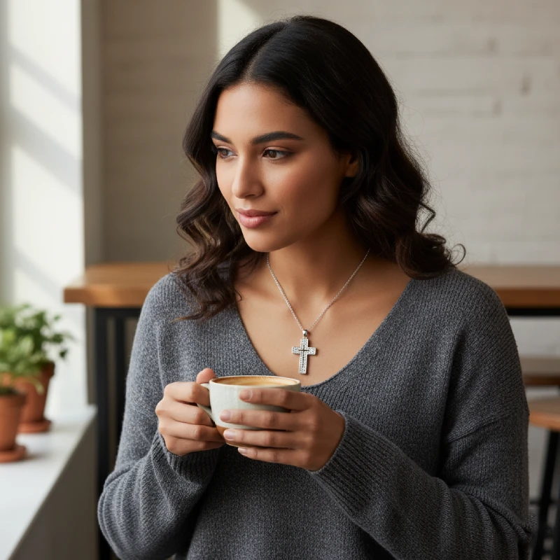 Silver Cross Pendant