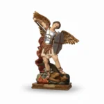 14 cm Statue of Saint Michael the Archangel Defeating the Devil