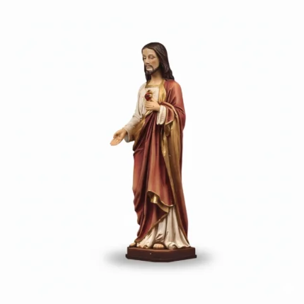 20 cm Sacred Heart of Jesus Figure - Religious Catholic Statue