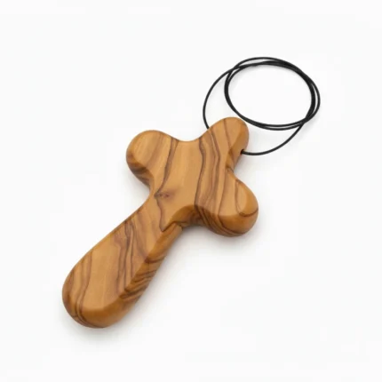 Authentic Bethlehem Olive Wood Hand Cross