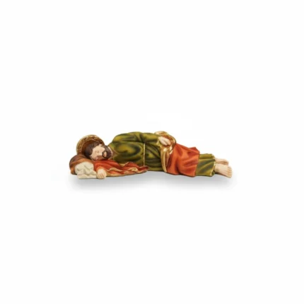 Hand-Painted Statue of the Sleeping St. Joseph