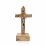 Italian Olive Wood Tabletop Cross
