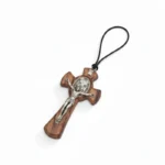 Italian Style Wooden Cross Necklace