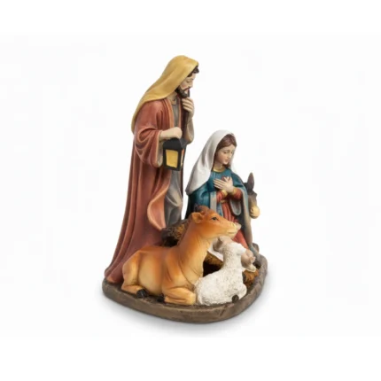 Large 29cm resin nativity scene set