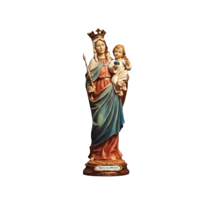 Mary Help of Christians and Child Jesus Resin Statue