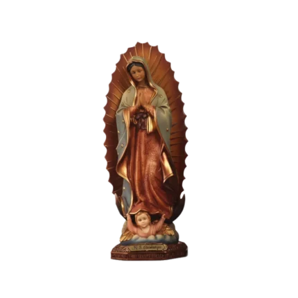 Our Lady of Guadalupe Statue, 15 cm Resin