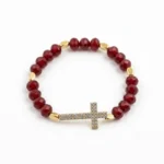 Red and Gold Bracelet