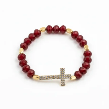 Red and Gold Bracelet