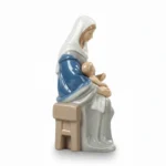 Religious Art_ MADONNA SED_B.13 Porcelain Figurine