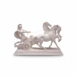 Roman Biga Chariot Statue - Greco-Roman Art Sculpture