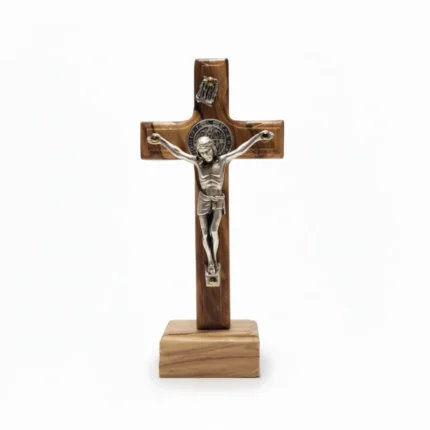 San Benedetto Standing Crucifix on Base