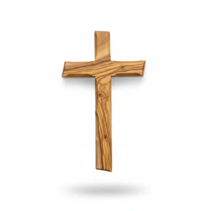 Simple Olive Wood Cross