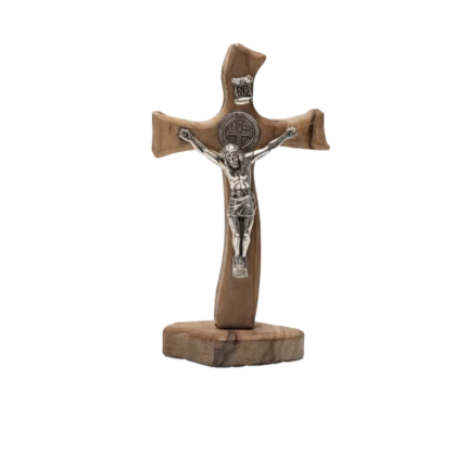 Standing Olive Wood Crucifix Price in Italy