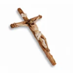 Wall Crucifix with Resin Christ Figurine