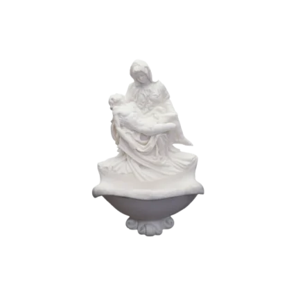 Wall Hanging Holy Water Font Pietà Statue