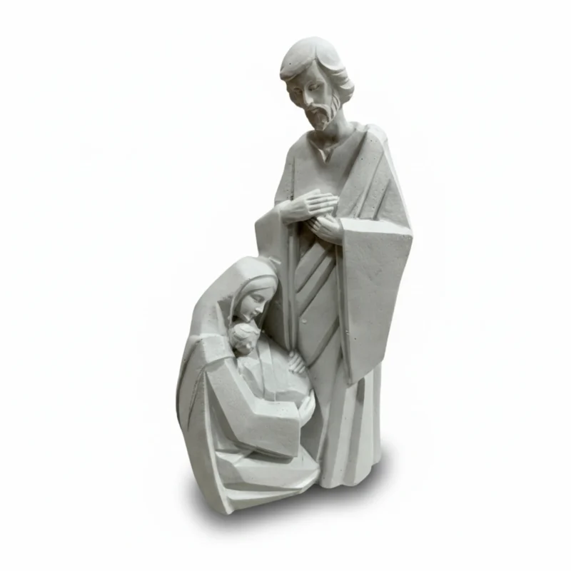 Abstract Nativity Scene Statue