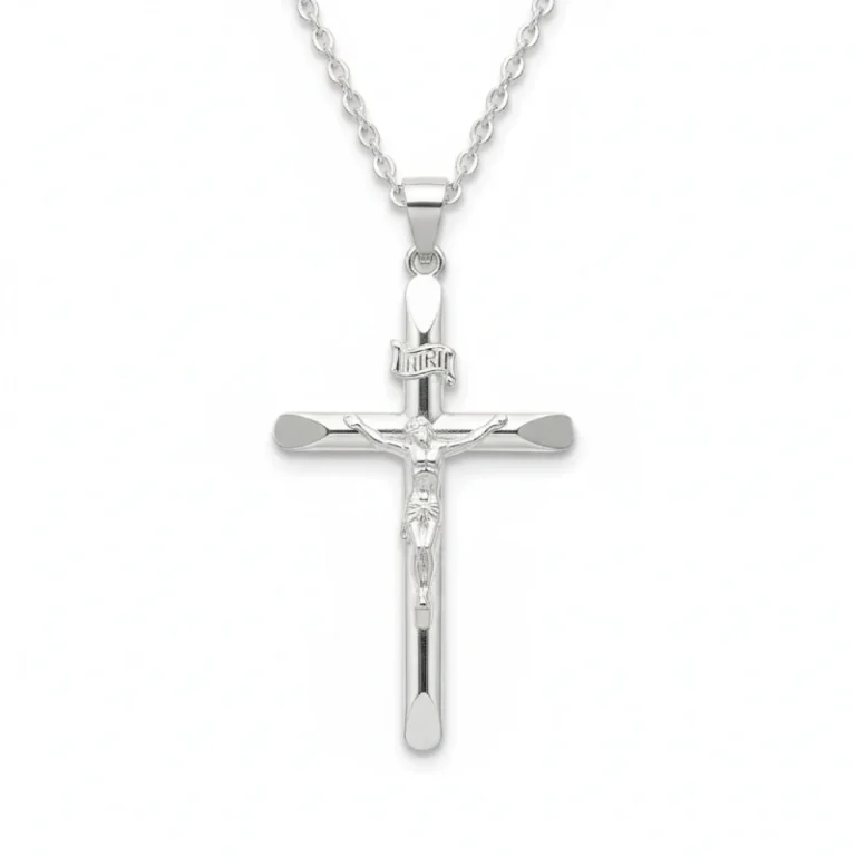 Catholic Crucifix Cross Necklace