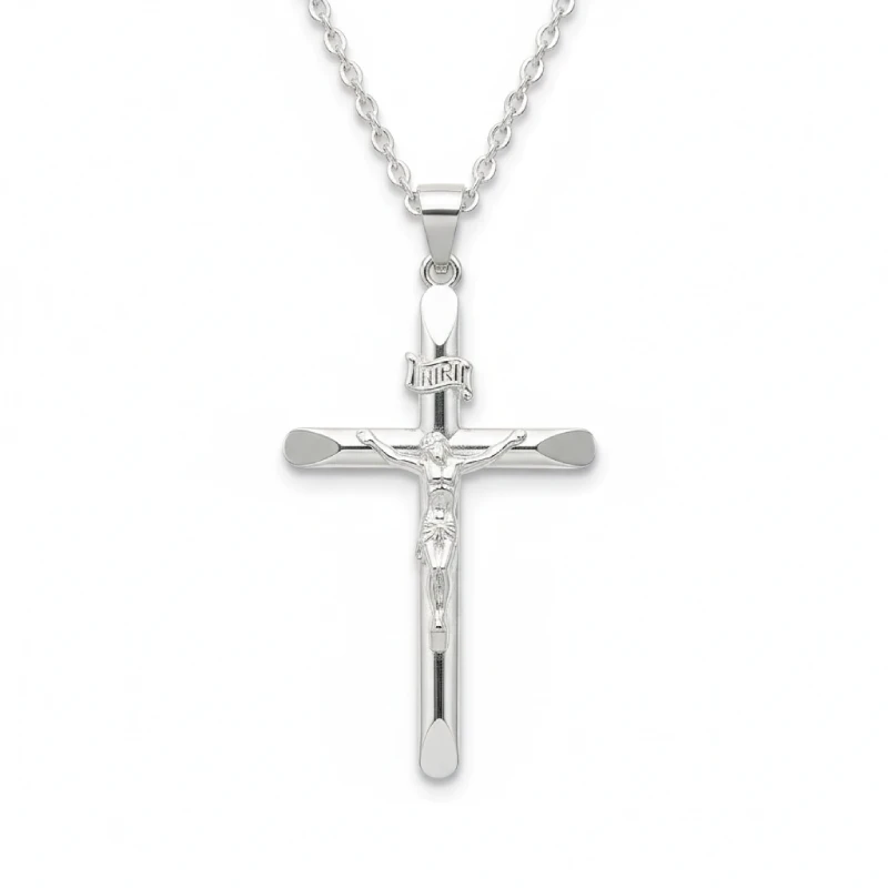Catholic Crucifix Cross Necklace