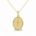 Cross Medallion Necklace