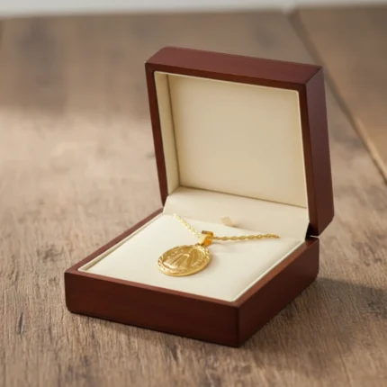 Gold Plated Nossa Senhora Aparecida Necklace