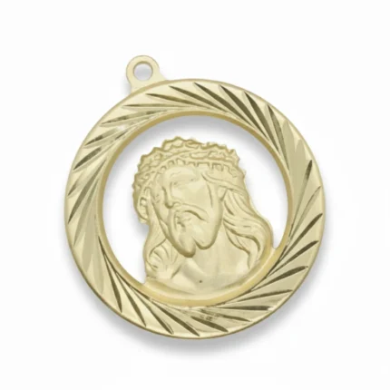 Head of Christ medallion