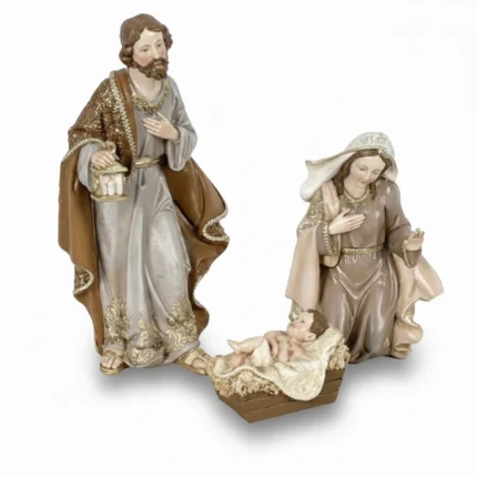 Holy Family Nativity Scene Statue Set