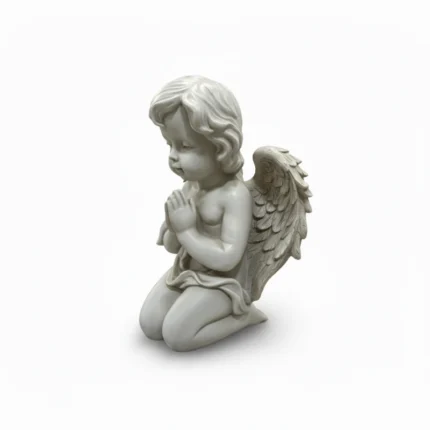 Marfinite Angel in Prayer Statue - 21 cm
