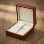 Men's Silver Crucifix Necklace