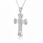 Modern Cross Necklace for Women