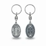 Saint Benedict Medal Keychain