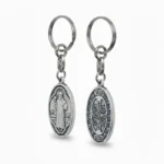Saint Benedict Medal Keychain _ Made in Italy