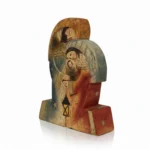 Wooden sculpture, crib figure