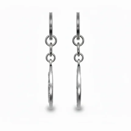 double-sided Saint Benedict keychain