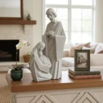 minimalist Catholic decor