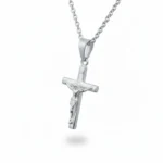 stainless steel cross necklace