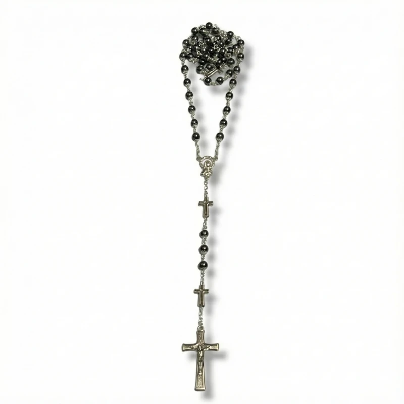 Catholic rosary necklace
