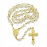Gold Tone Catholic Rosary