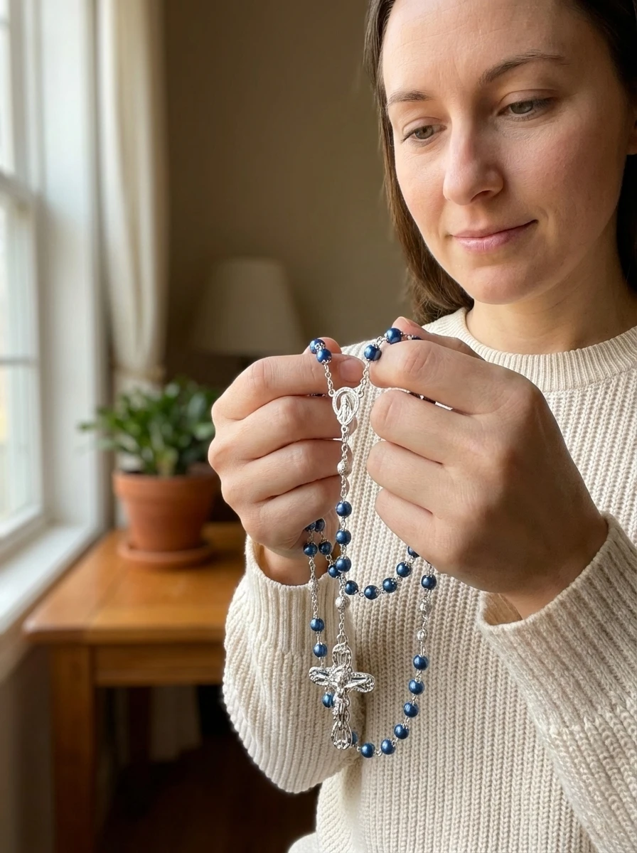 holy rosary prayer beads